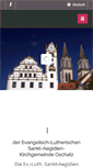 Mobile Screenshot of kirche-oschatz.de