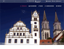 Tablet Screenshot of kirche-oschatz.de